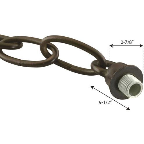 Loop & Chain Brushed Nickel Loop & Chain Hang Kit