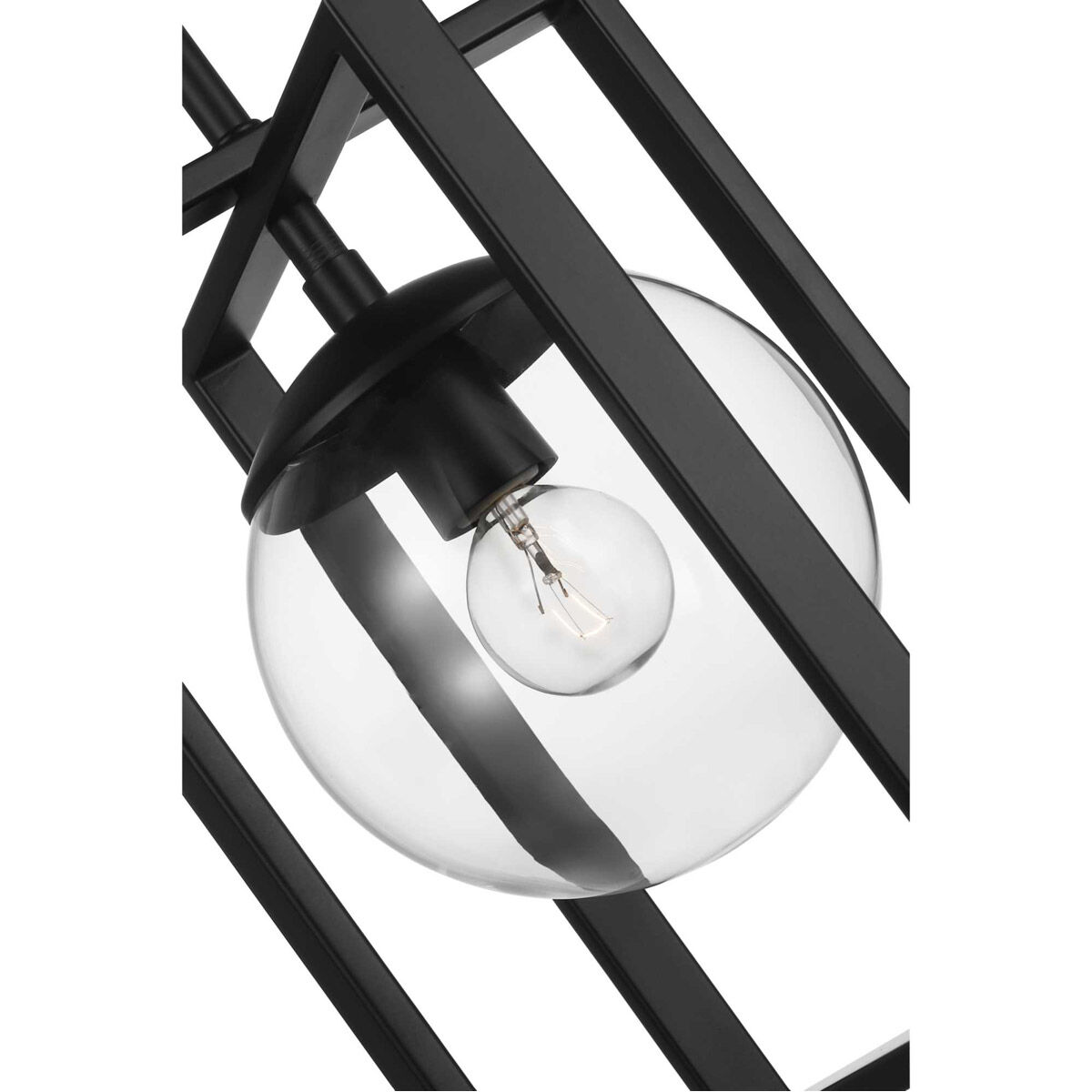 Atwell 1 Light 8 inch Matte Black Pendant Ceiling Light