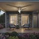 Rizo LED Matte White Ceiling Fan Light Kit