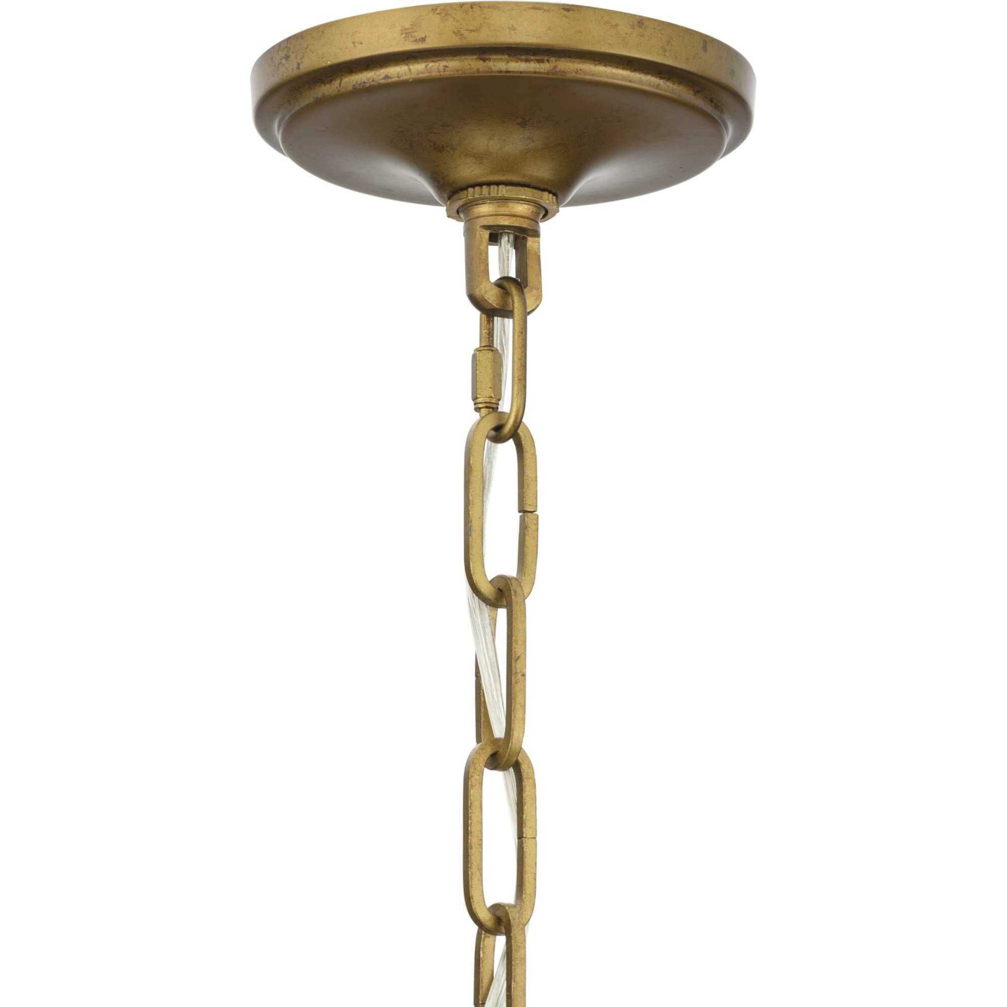 Loretta 9 Light 36 inch Gold Ombre Chandelier Ceiling Light, Design Series