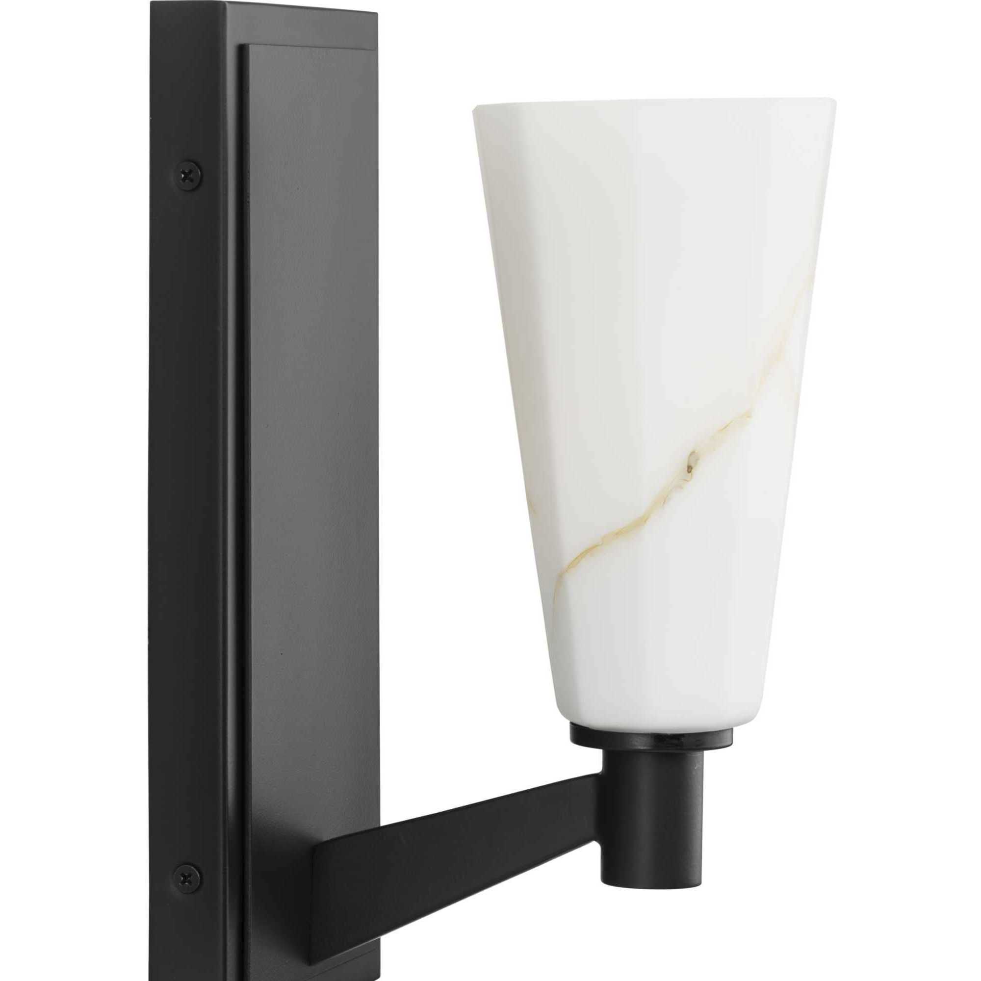 Tosca 1 Light 6 inch Matte Black Wall Bracket Wall Light, Design Series