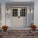 Union Square 1 Light 23.62 inch Antique Copper Wall Lantern, Design Series