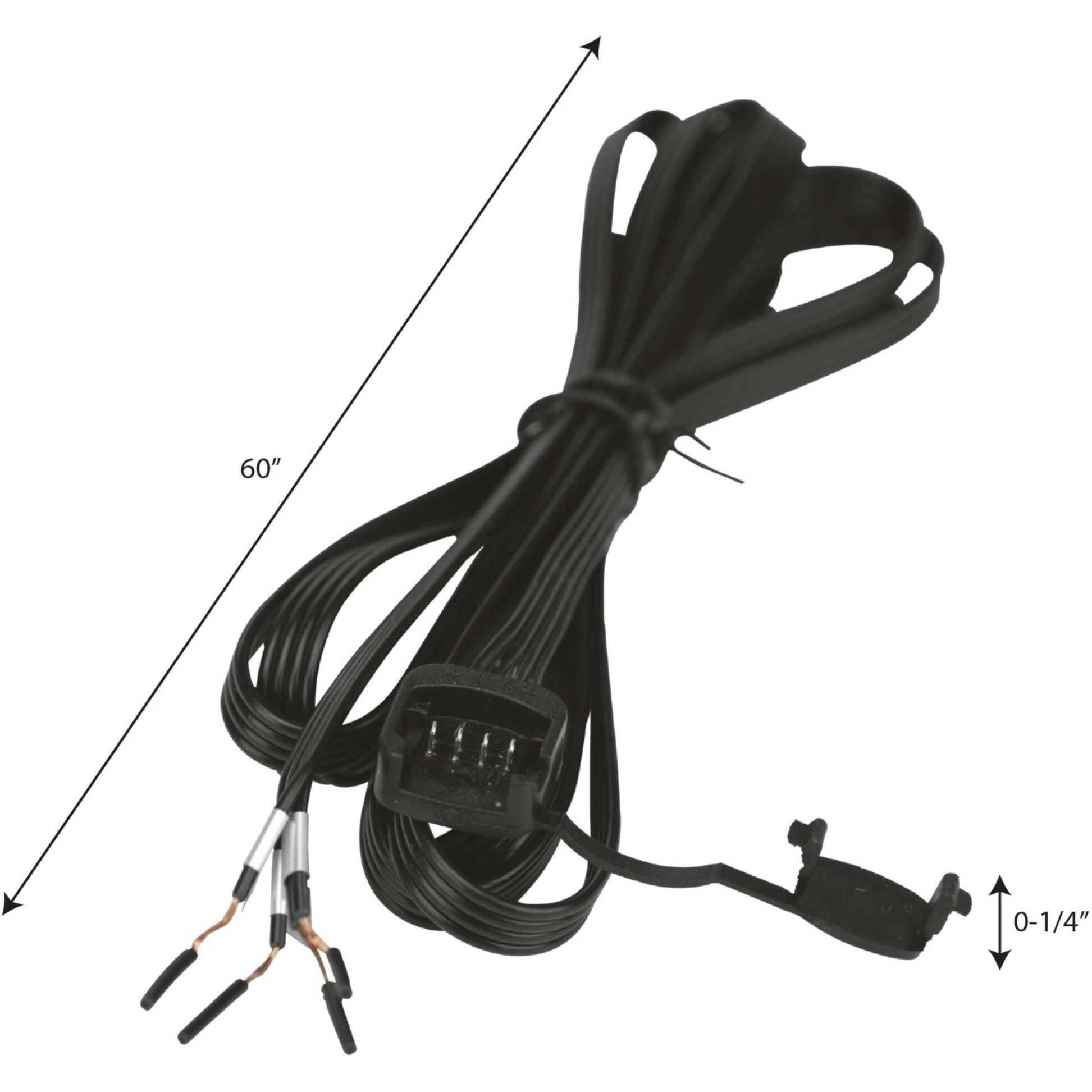 Hide-a-Lite LED Tape Unfinished 60 inch LED Tape Driver Output Cable