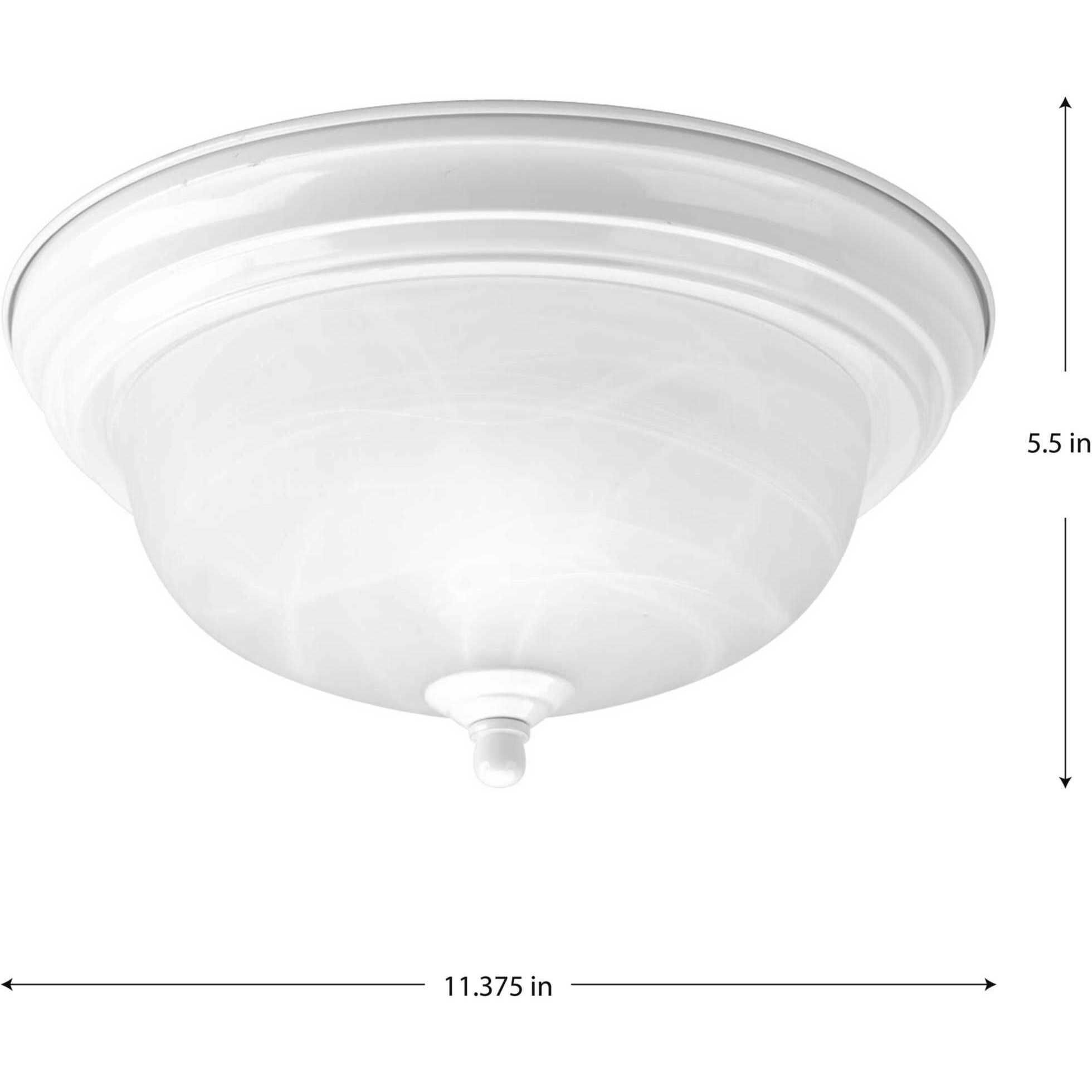 Dome Glass CTC 1 Light 11.38 inch White Flush Mount Ceiling Light in Alabaster Glass