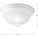 Dome Glass CTC 1 Light 11.38 inch White Flush Mount Ceiling Light in Alabaster Glass