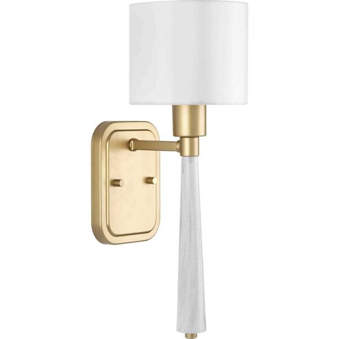 Palacio 1 Light 6 inch Vintage Gold Wall Bracket Wall Light, Design Series