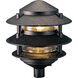 Pagoda 12 18 watt Black Landscape Path Light