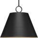 Parkhurst 3 Light 18 inch Matte Black Pendant Ceiling Light