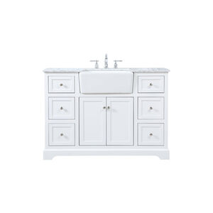 Franklin 48 X 22 X 35 inch White Bathroom Vanity Cabinet