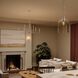 Ilia 1 Light 8 inch Brushed Nickel Pendant Ceiling Light