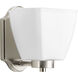 Bounty 1 Light 7 inch Brushed Nickel Vanity Wall Light