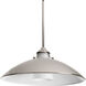 Carbon 1 Light 19.75 inch Polished Nickel Pendant Ceiling Light, Design Series