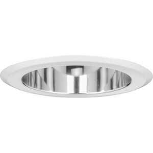 Recessed Lighting Clear Alzak Recessed Deep Cone Reflector Trim, for 5in Housing P851-ICAT