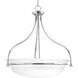 Tinsley 3 Light 22.5 inch Polished Chrome Inverted Pendant Ceiling Light