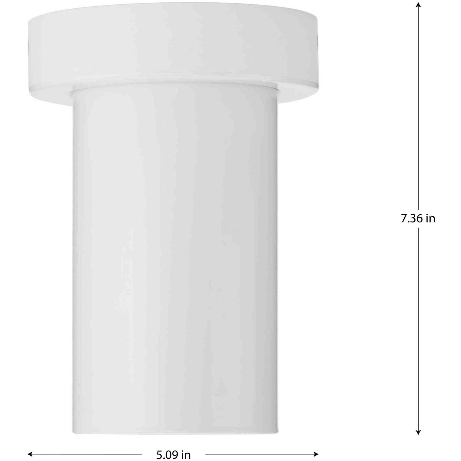 3IN Cylinders A19/PAR20 White Recessed Lighting