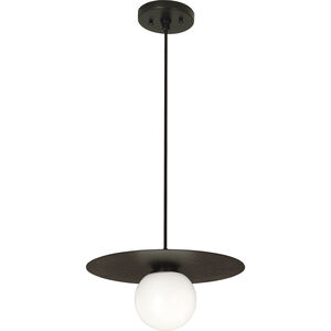 Dal LED 13 inch Deep Patina Bronze Pendant Ceiling Light