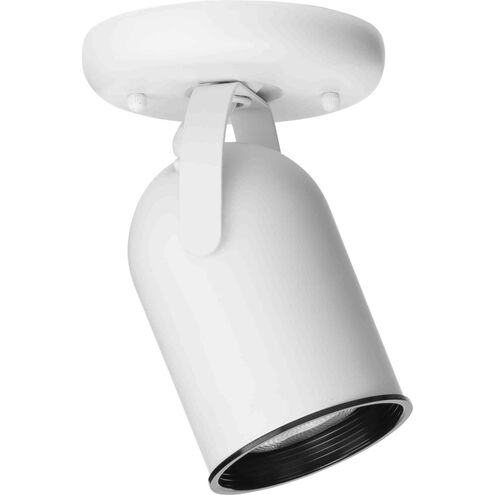 Directional 1 Light 5 inch White Multi Directional Wall/Ceiling Light, with On/Off Switch