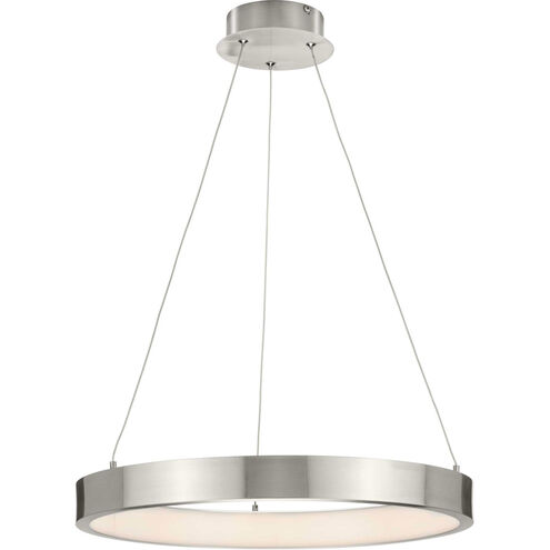 Inverse LED LED 20 inch Brushed Nickel Pendant Ceiling Light, Progress LED