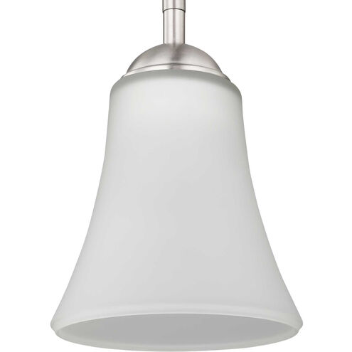 Classic 1 Light 5.13 inch Brushed Nickel Mini-Pendant Ceiling Light