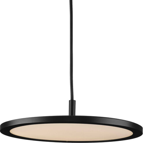 Everlume LED LED 11 inch Matte Black Pendant Ceiling Light, Progress LED