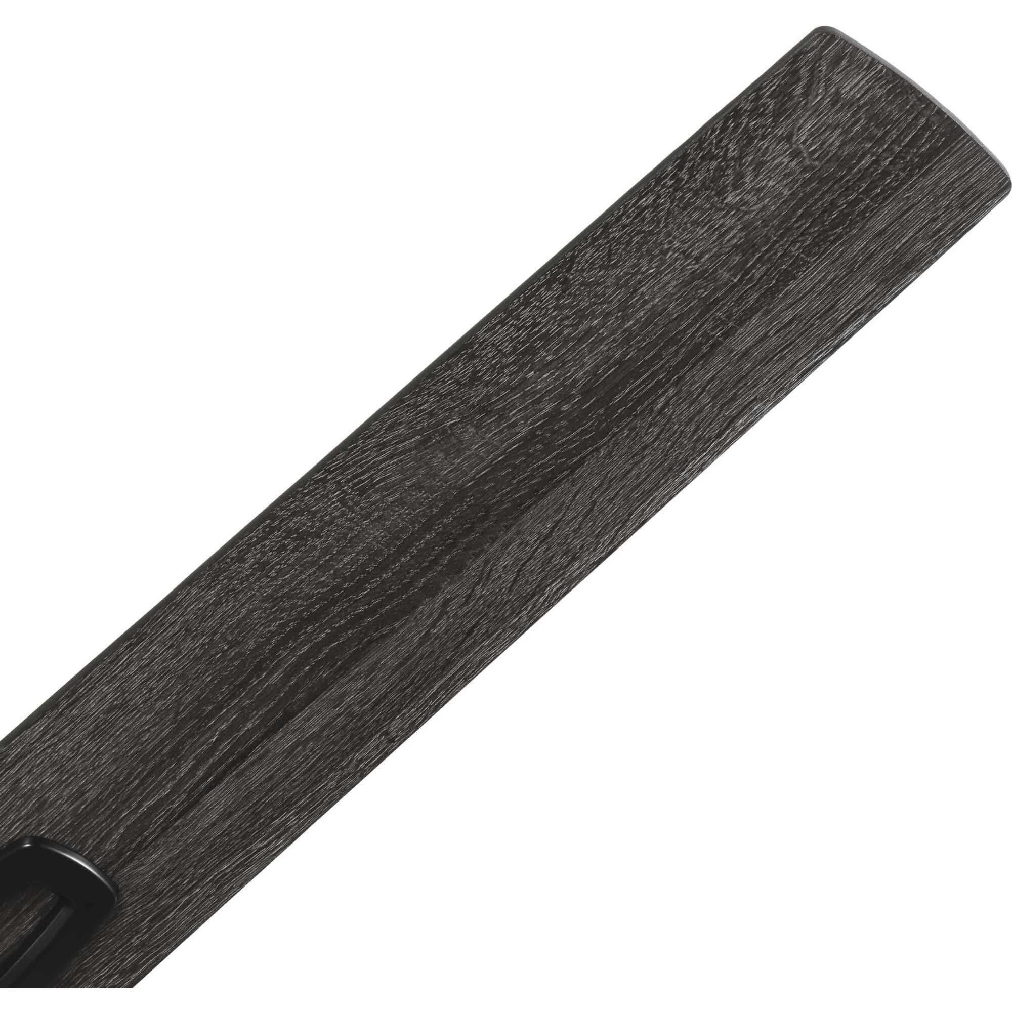 Bexar 54 inch Matte Black with Distressed Ebony/Matte Black Blades Ceiling Fan, Progress LED