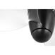 Beal 36 inch Matte Black with Clear/White Metal Flake Blades Ceiling Fan