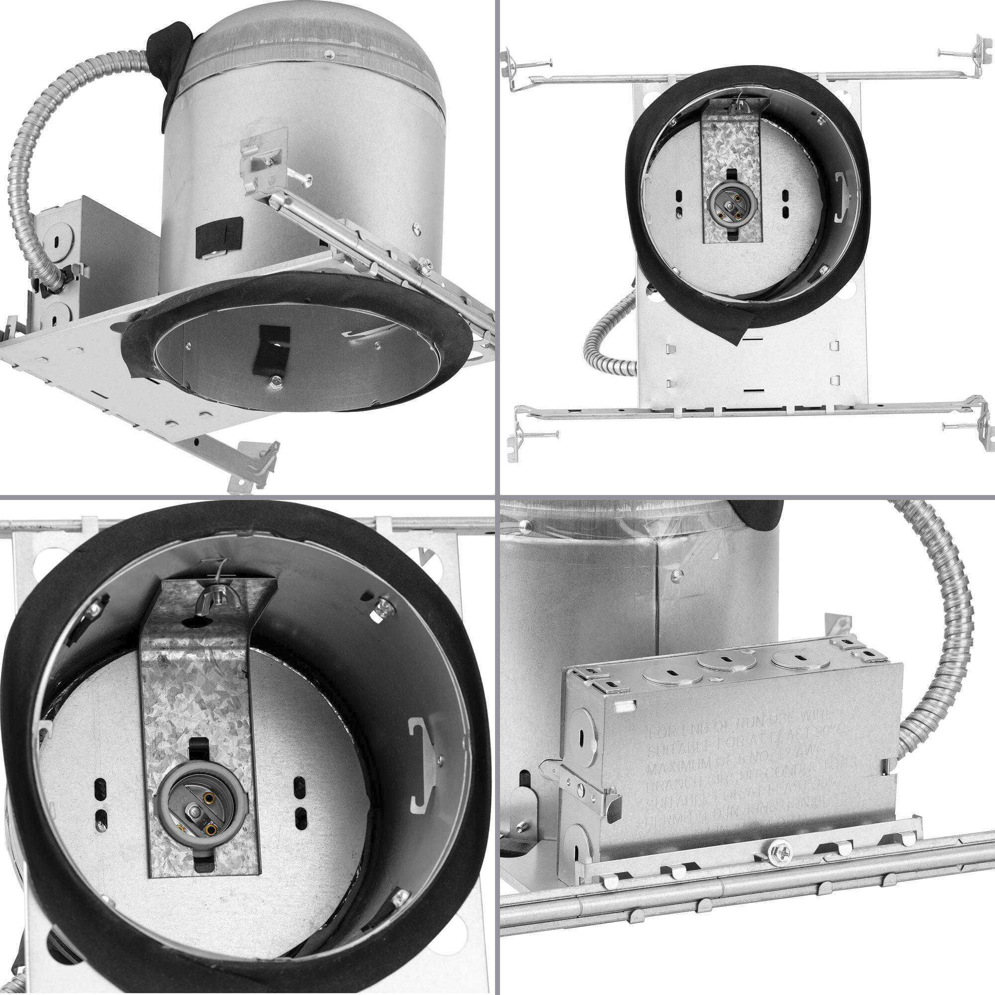 6in Recessed Housing BR-40 Unfinished Recessed Can in New Construction