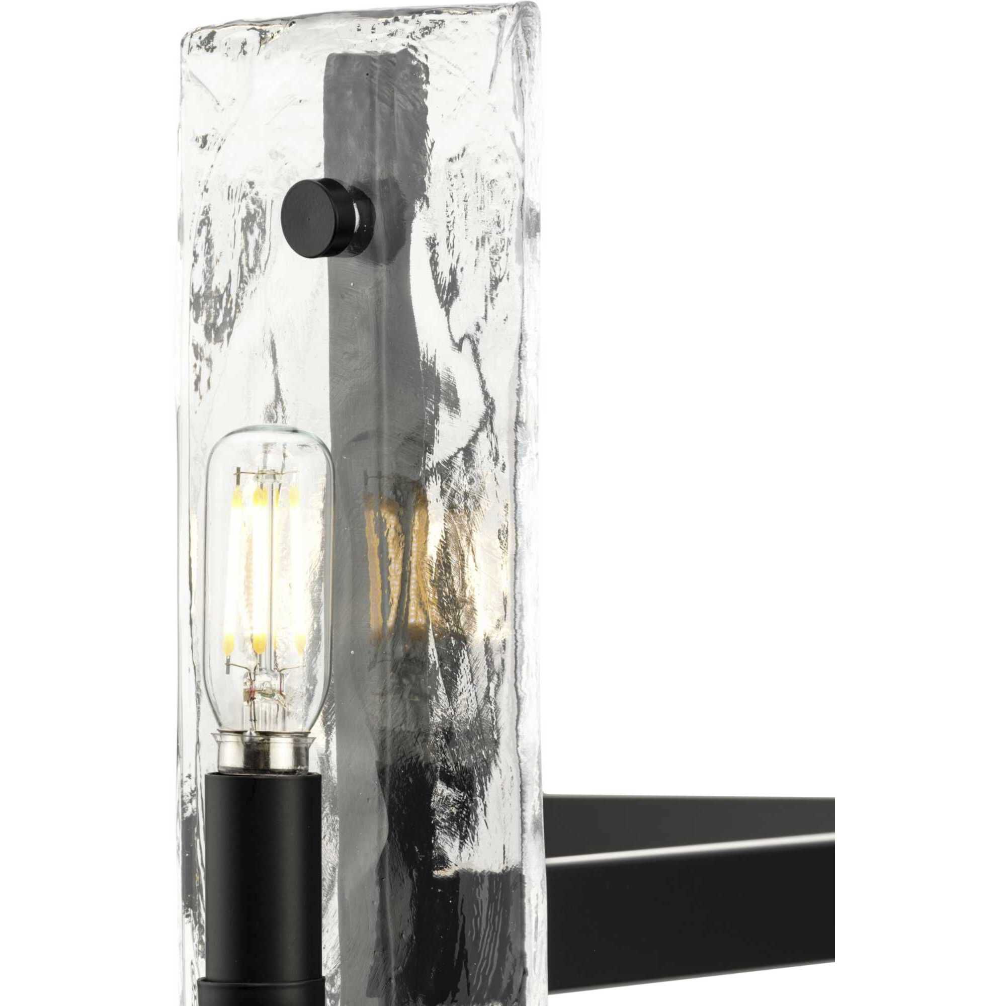 Rivera 5 Light 30 inch Matte Black Chandelier Ceiling Light, Design Series