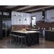 Fresnel Lens LED Brushed Nickel Pendant Ceiling Light, Progress LED