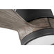 Farris 60 inch Graphite with Driftwood Blades Ceiling Fan, Progress LED