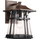 Derby Outdoor Wall Lantern in Espresso, Large