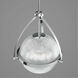 Ellyson 1 Light 18.38 inch Polished Chrome Pendant Ceiling Light, Design Series