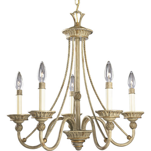 Savannah 5 Light 23 inch Seabrook Chandelier Ceiling Light