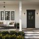 Kagen 1 Light 10 inch Matte Black Outdoor Wall Light