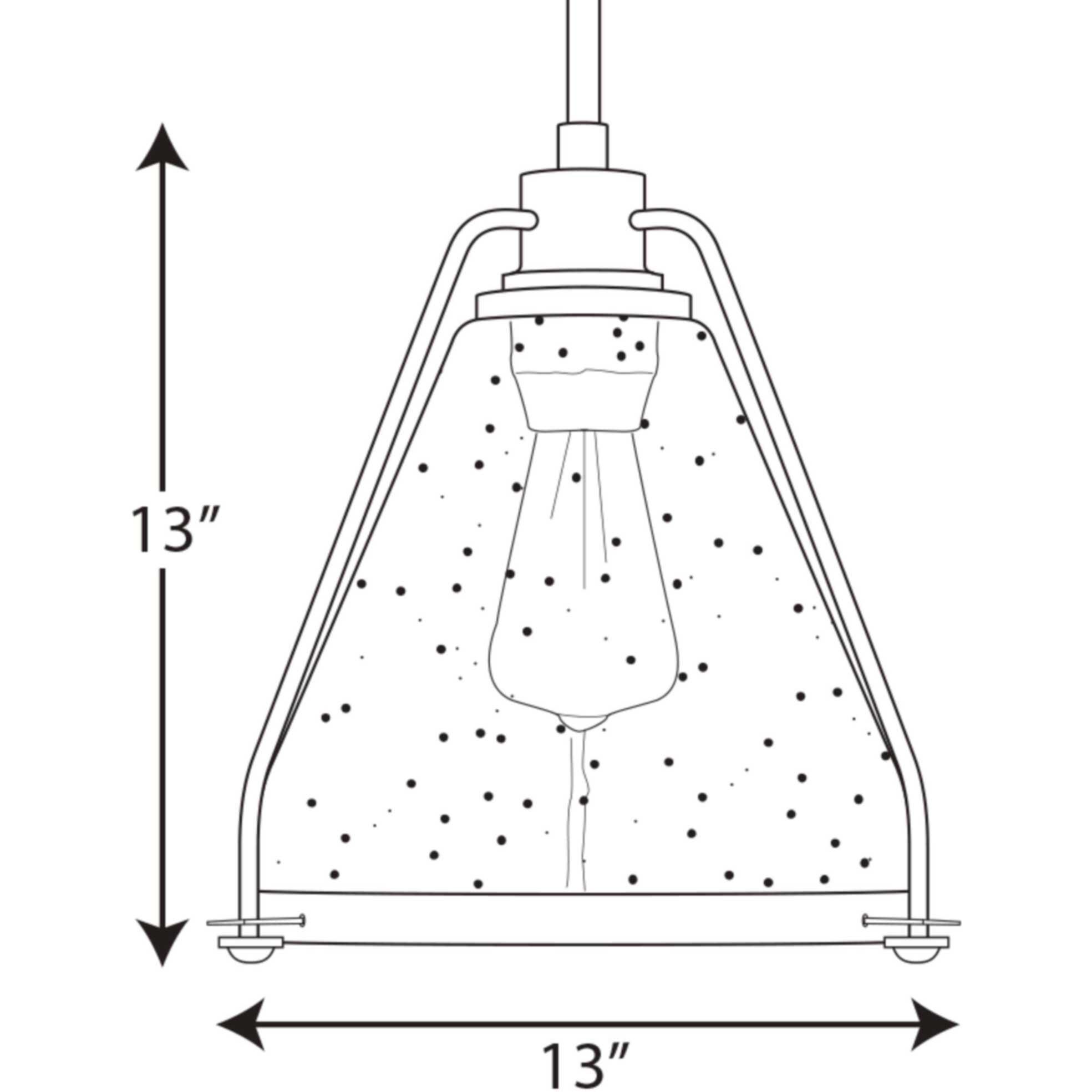Range 1 Light Antique Bronze Pendant Ceiling Light