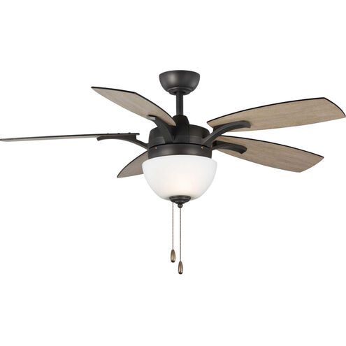 Olson 52 inch Graphite with Graphite/Walnut Blades Ceiling Fan