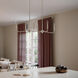 Ilia 6 Light 36 inch Brushed Nickel Island Chandelier Ceiling Light