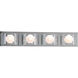 Cliche 4 Light 30 inch Chrome Bath Vanity Wall Light
