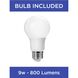 AirPro LED Brushed Nickel Fan Light Kit