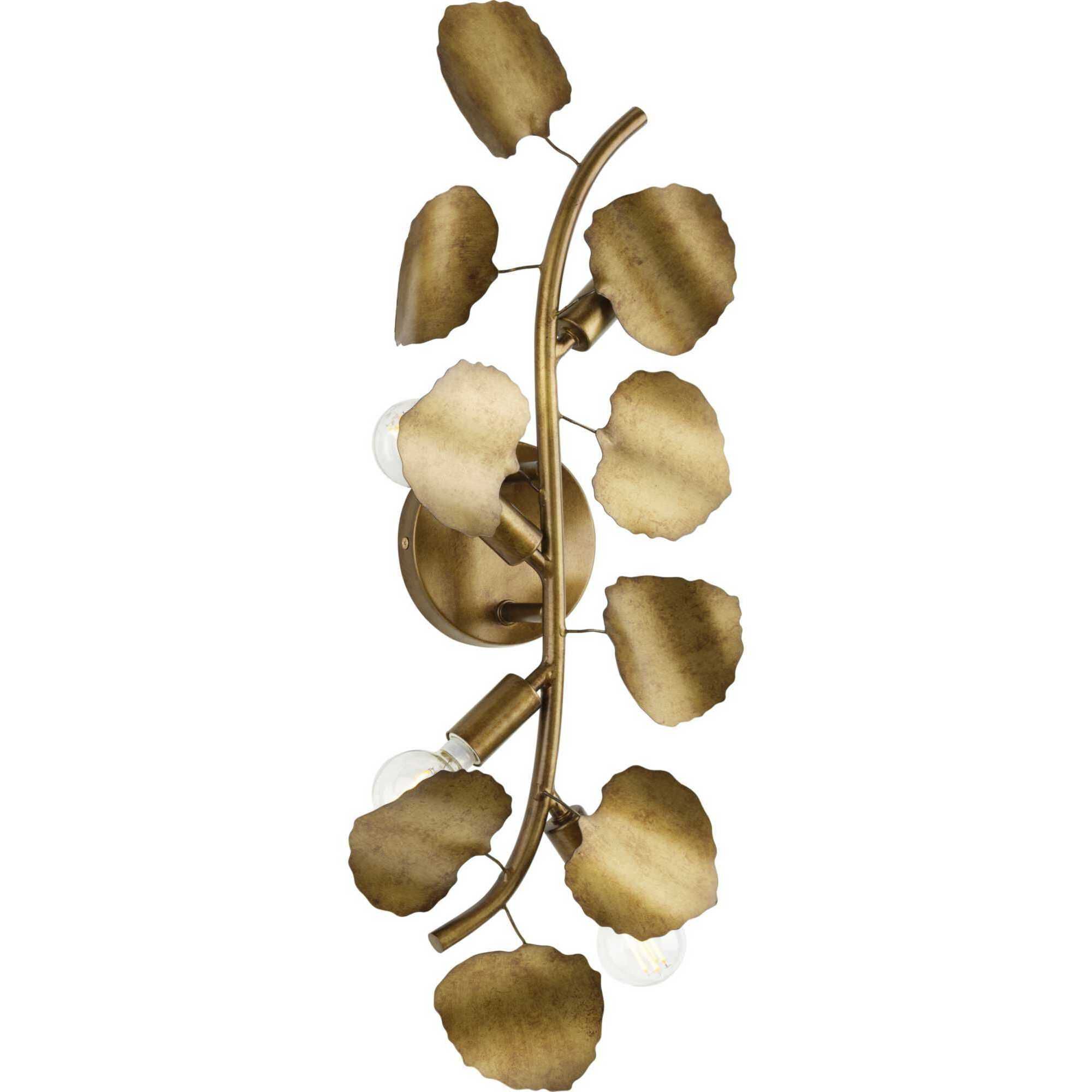 Laurel 4 Light 9 inch Gold Ombre Wall Bracket Wall Light, Design Series