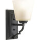 Meeting Street 1 Light 6 inch Forged Black Bath Vanity Wall Light