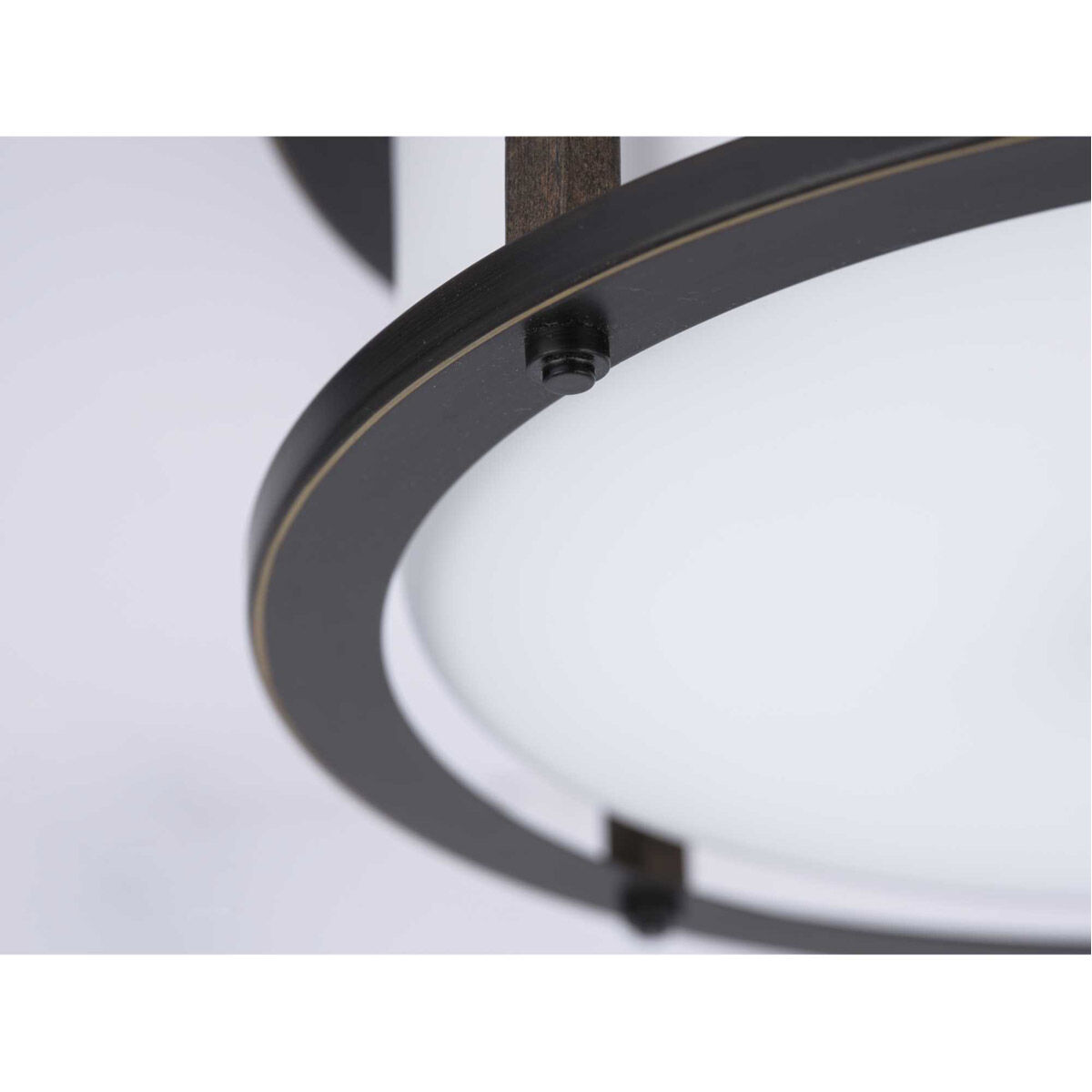 Mast 2 Light 13 inch Antique Bronze Flush Mount Ceiling Light