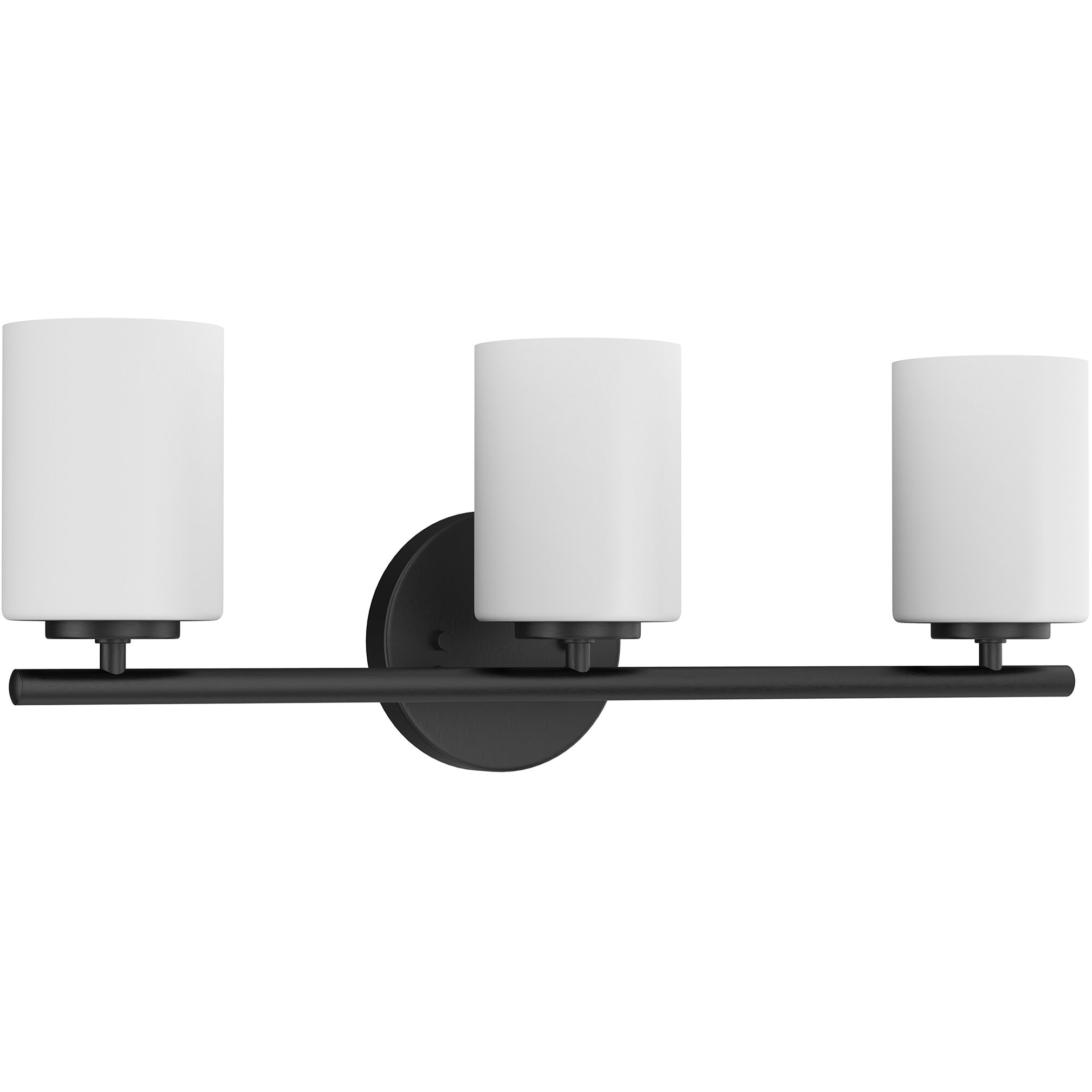 Replay 3 Light 22 inch Black Bath Vanity Wall Light