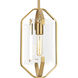 Cahill 1 Light 7.5 inch Brushed Bronze Mini-Pendant Ceiling Light, Design Series