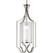 Caress 1 Light 14 inch Polished Nickel Foyer Pendant Ceiling Light, Small