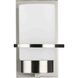 Reiss 1 Light 5.75 inch Brushed Nickel Bath Light Wall Light