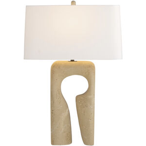 Kamora 30 inch 150.00 watt Sand and Bronze Table Lamp Portable Light