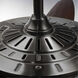 Caleb 68 inch Antique Bronze with Walnut Blades Ceiling Fan