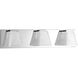 Streaming 3 Light 22 inch Polished Chrome Bath Vanity Wall Light
