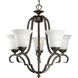 Melbourne 5 Light 24 inch Espresso Chandelier Ceiling Light